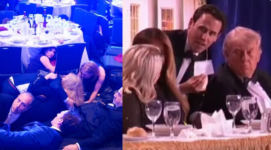 হোয়াইট হাউস সাংবাদিকদের অনুষ্ঠানে গুলি