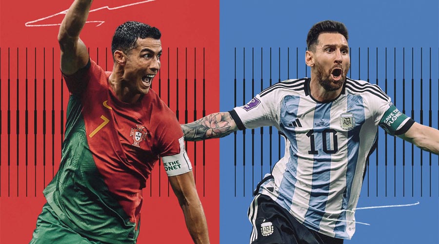 বিশ্বকাপের কোয়ার্টার ফাইনালেই দেখা যাবে মেসি-রোনালদো দ্বৈরথ