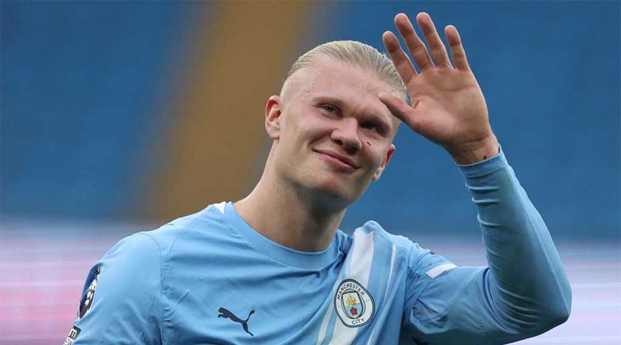 মেসি-রোনালদোর পর্যায় থেকে ‘অনেক দূরে’ নিজেকে দেখছেন হলান্ড