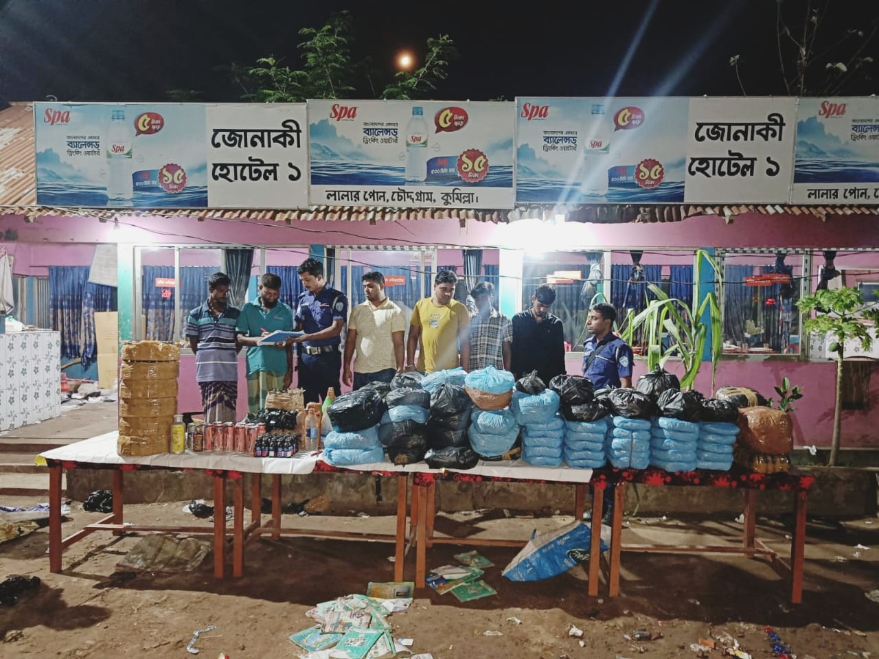 চৌদ্দগ্রামে মাদকের বিরুদ্ধে জিরো টলারেন্সে থানা পুলিশ, ৫৭টি মামলায় ৫৯ আটক