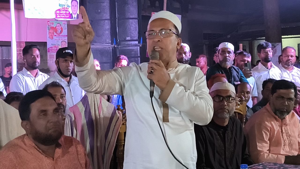 একটি বিশেষ দল ভোটারদের বাড়িতে গিয়ে জান্নাতের টিকিট বিক্রি করছে: হাজী জসিম উদ্দিন