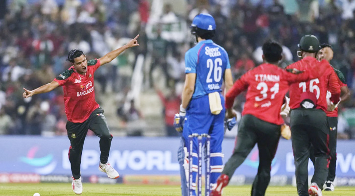আফগানিস্তানকে হারিয়ে লড়াইয়ে টিকে রইলো বাংলাদেশ