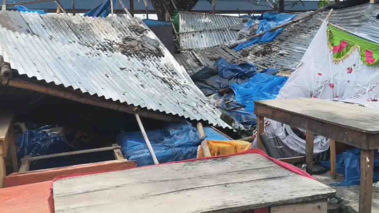 পঞ্চগড়ে কালবৈশাখীর তাণ্ডবে বৃদ্ধার মৃত্যু