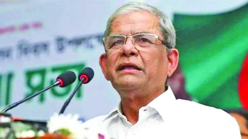 গণভোট ও সনদ আমাদের ঘাড়ে চাপিয়ে দিতে চাচ্ছে: মির্জা ফখরুল