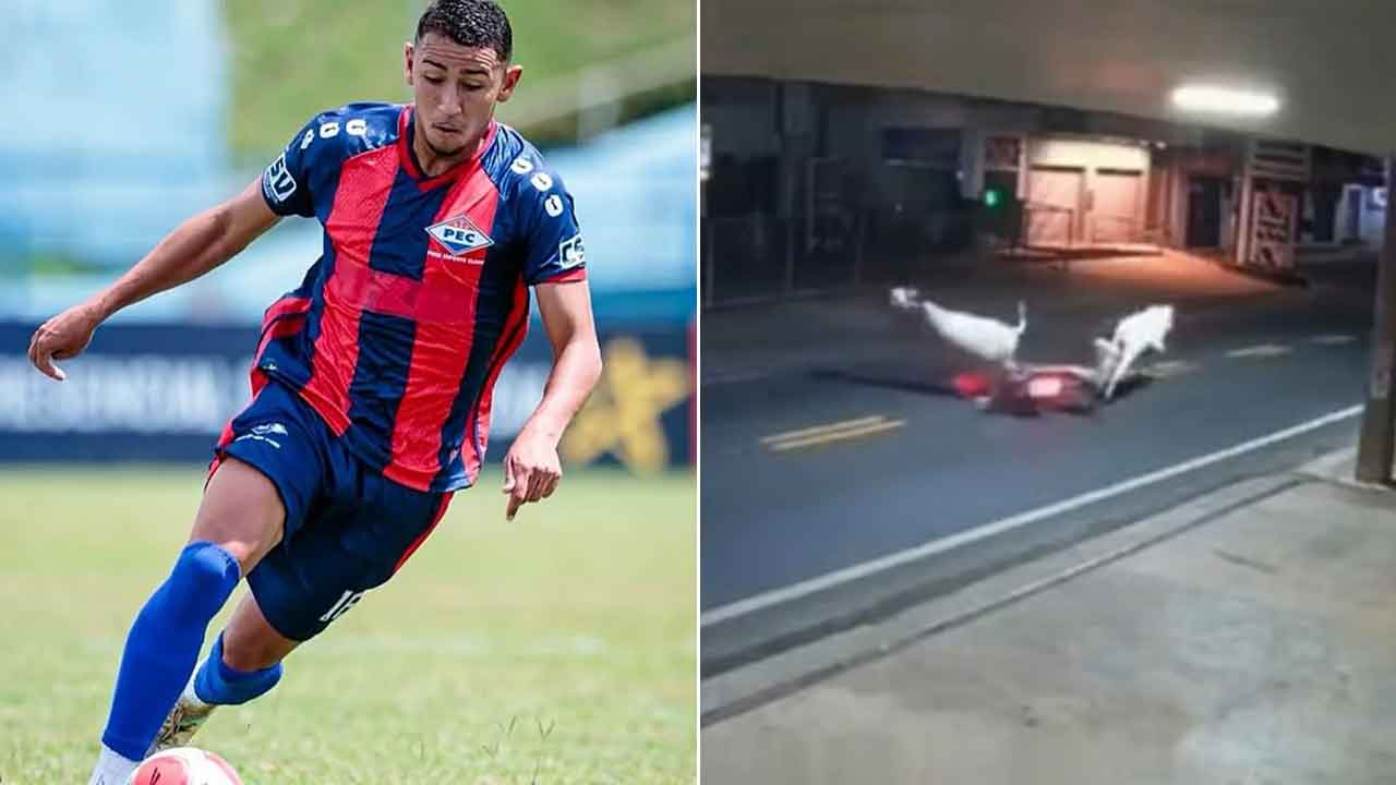 মোটর সাইকেল দুর্ঘটনায় ব্রাজিলের ফুটবলারের মৃত্যু