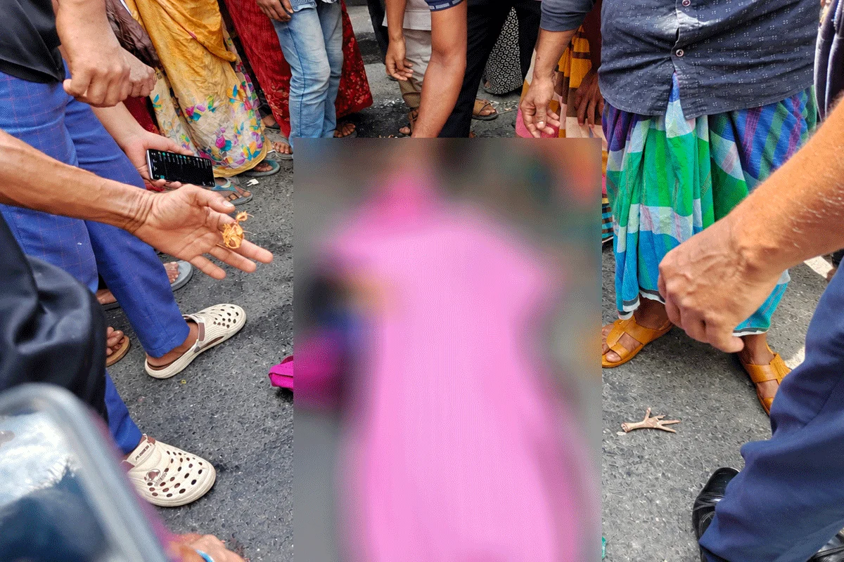 কুমিল্লা দাউদকান্দিতে সড়ক পারাপারের সময় বাসচাপায় নারী নিহত