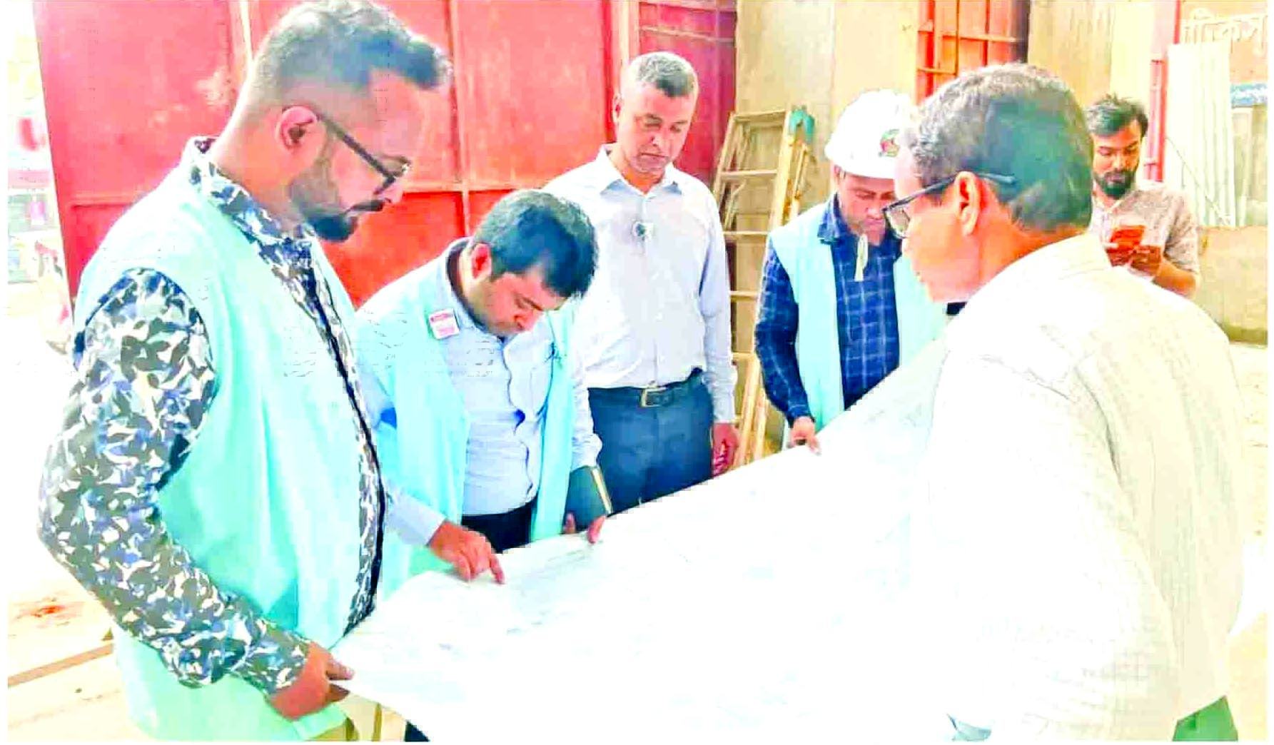 ১৬টি ভবনের নির্মাণ কাজ বন্ধ