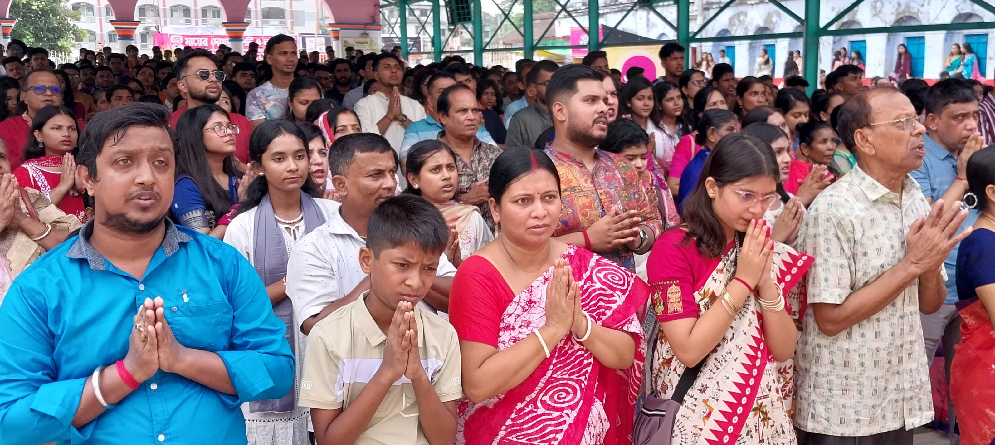 কুমিল্লায় মহাসপ্তমী পূজা অনুষ্ঠিত