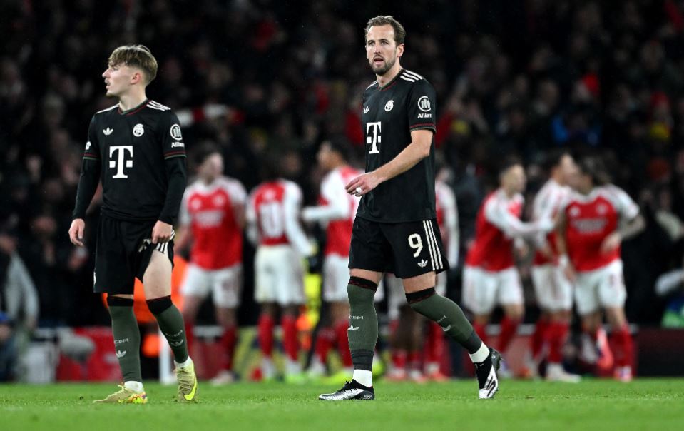 বায়ার্নের জয়রথ থামালো আর্সেনাল