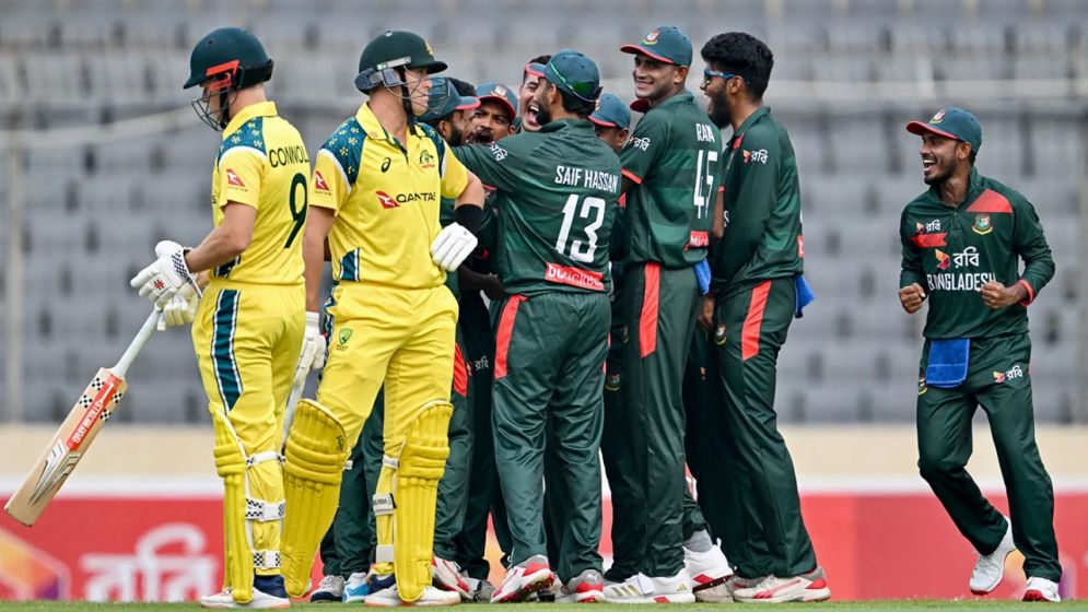অস্ট্রেলিয়ার সঙ্গে ২১ বছর পর  বাংলাদেশের জয়
