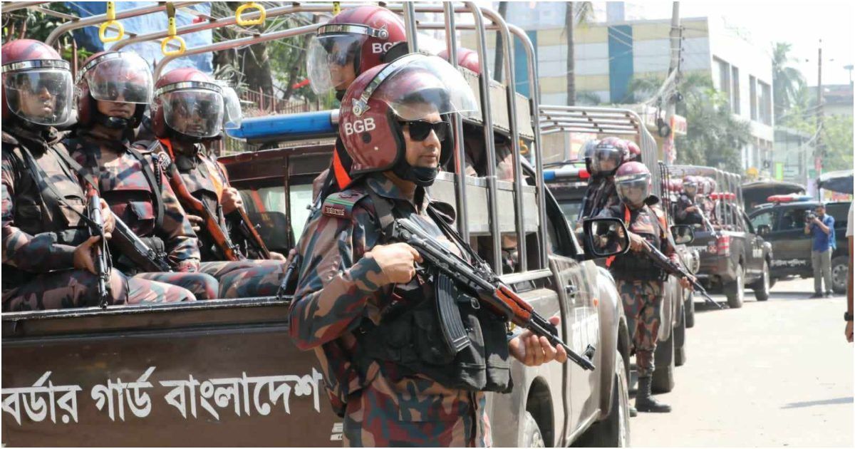 আগামীকাল থেকে রাজধানীসহ তিন জেলায় ৩৮ প্লাটুন বিজিবি নামছে