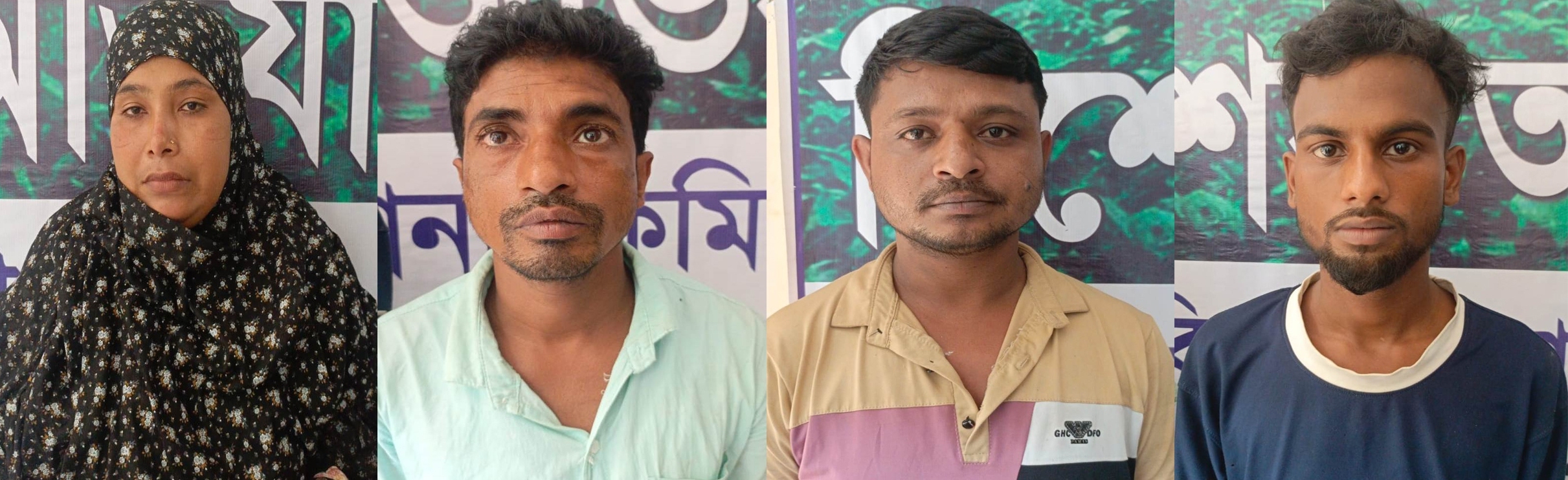 দেবীদ্বারে যৌথবাহিনীর অভিযানে নারীসহ চারজন গ্রেপ্তার