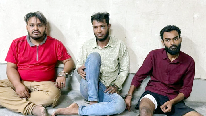 সাম্য হত্যা মামলায় গ্রেপ্তার তিনজন কারাগারে