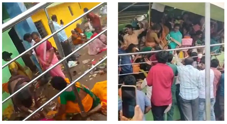 ভারতে মন্দিরে পদদলিত হয়ে নিহত ১২ জন