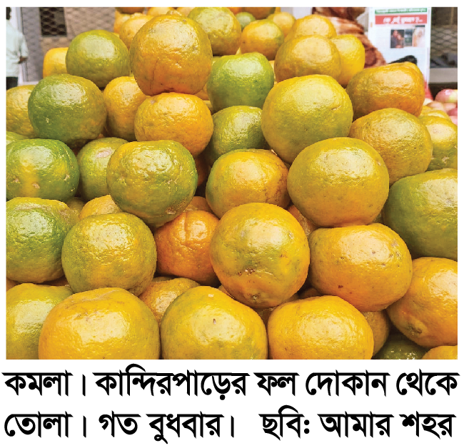 এখন কমলা খাওয়ার সময়