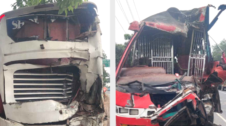 চৌদ্দগ্রামে দুই বাসের সংঘর্ষে সুপারভাইজার নিহত