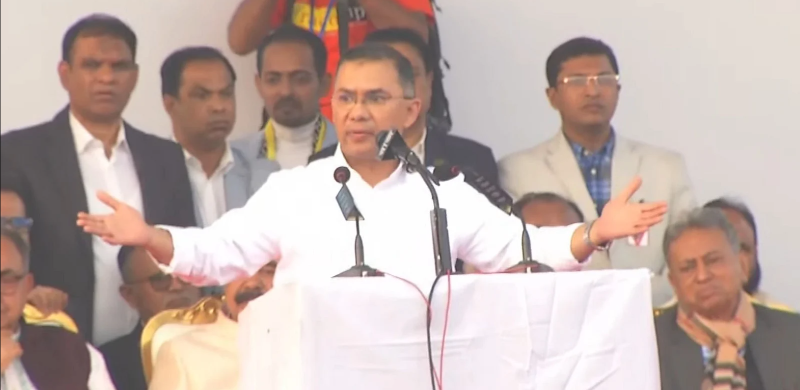 দেশ পুনর্গঠনে সবাইকে এগিয়ে আসার আহ্বান তারেক রহমানের