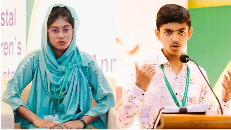 ব্রাজিলে কপ-৩০ সম্মেলনে অংশ নিচ্ছে সাতক্ষীরার দুই শিশু নওশীন ও জিদান