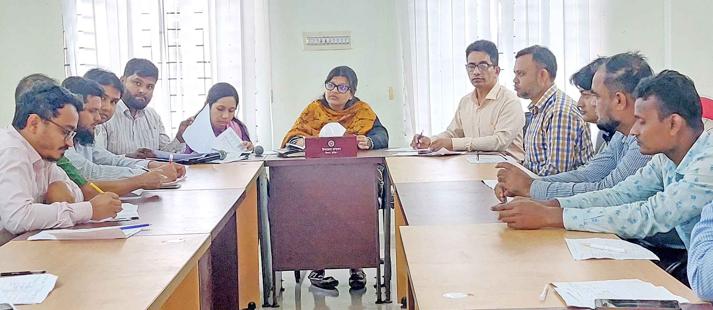 তিতাসে খাল উদ্ধারে উপজেলা পরিষদের যৌথ সভা