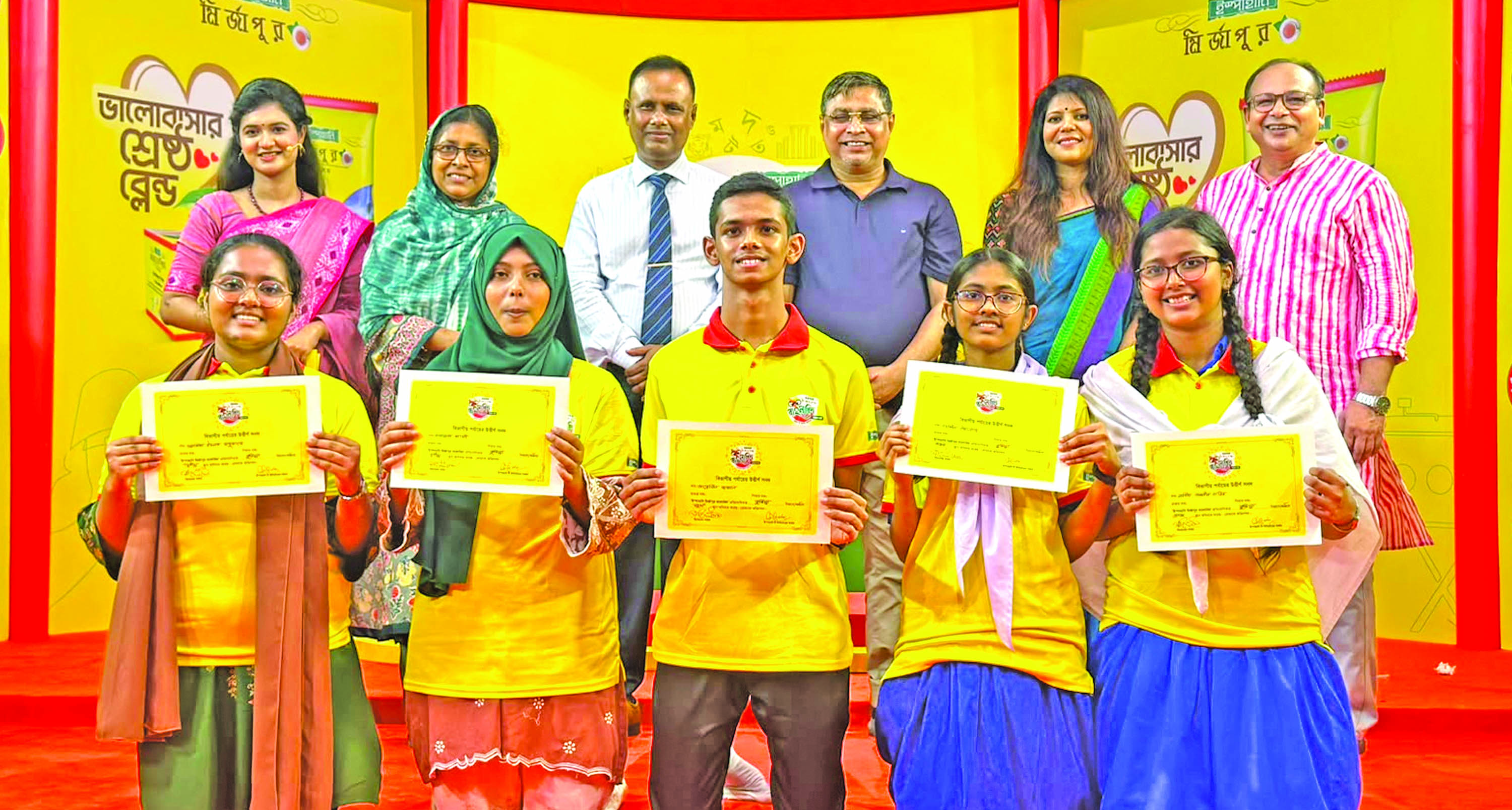 ইস্পাহানি মির্জাপুর বাংলাবিদ কুমিল্লা অঞ্চলে বিজয়ী পাঁচজন