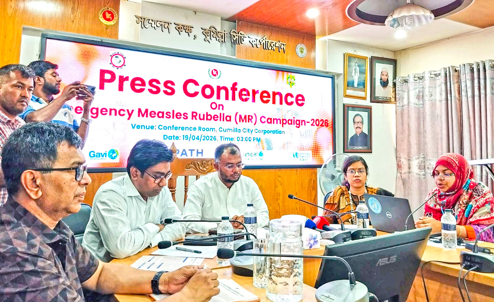 কুমিল্লা শহরে হাম-রুবেলার টিকা পাচ্ছে ৪৮ হাজার শিশু