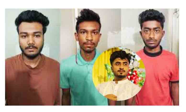পারভেজ হত্যা : গ্রেফতার ৩ জনের ৭ দিনের রিমান্ড
