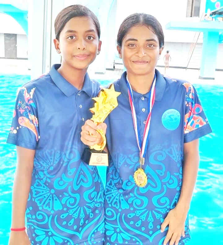 ৩৮তম জাতীয় বয়সভিত্তিক সাঁতার ও ডাইভিং প্রতিযোগিতায় রেকর্ড করেছে কুমিল্লা মডার্নের অর্পা ও অদিতি
