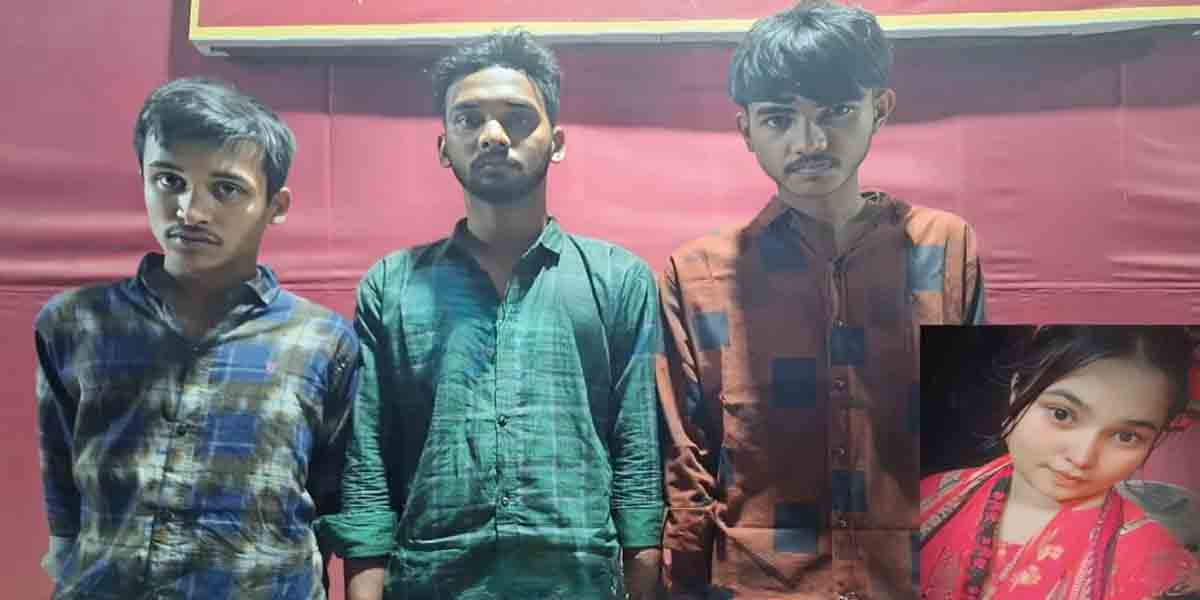 ভারতে পালানোর আগমুহূর্তে তিন আসামি গ্রেপ্তার
