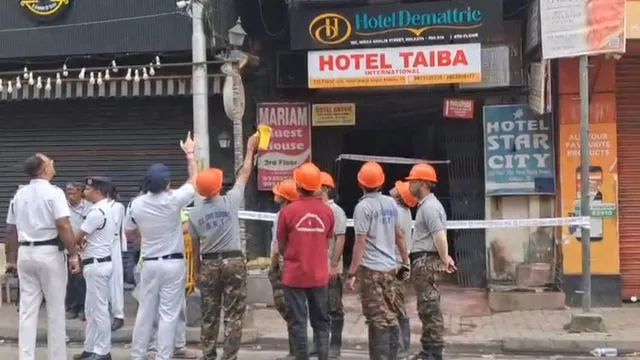 কলকাতায় হোটেলে আগুনে নয় বাংলাদেশির মৃত্যু, বলছে পুলিশ