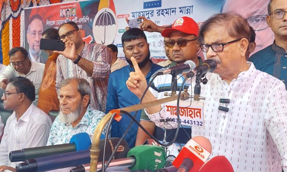 বেগম খালেদা জিয়া ভালো মানুষ: মান্না