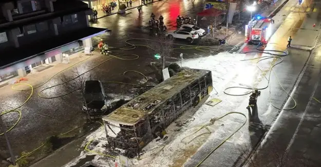 সুইজারল্যান্ডে বাসে ভয়াবহ অগ্নিকাণ্ডে নিহত ৬