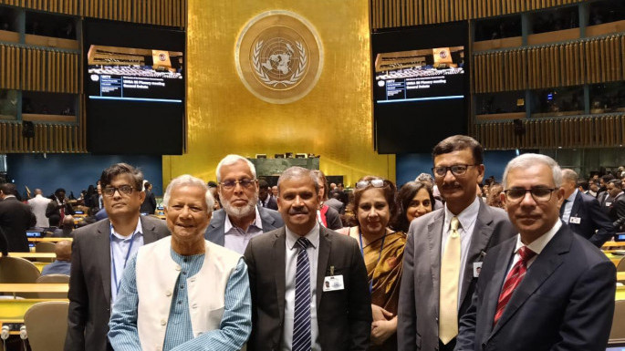 জাতিসংঘ সফরে গণতন্ত্র ও মানবিক সংহতির অঙ্গীকার তুলে ধরেছেন অধ্যাপক ইউনূস: প্রেস সচিব