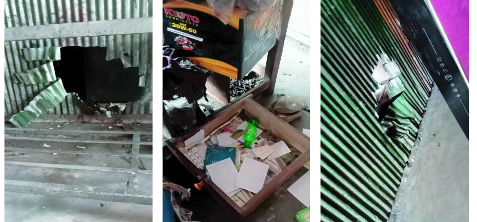 চৌদ্দগ্রামে শিক্ষা প্রতিষ্ঠান ও দোকানে চুরি, সর্বত্র আতঙ্ক