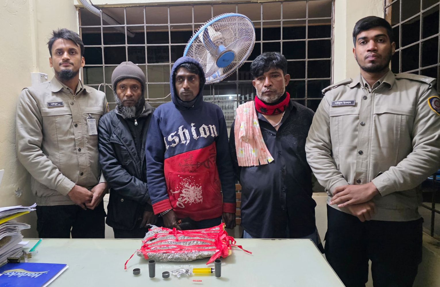 চান্দিনায় ৫ জনের এক বছরে সাজা