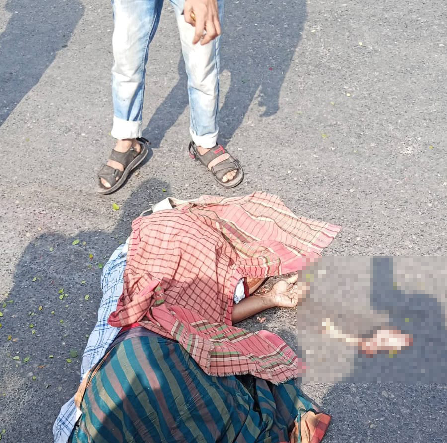 চান্দিনায় ট্রাক চাপায় মোটরসাইকেল চালক নিহত