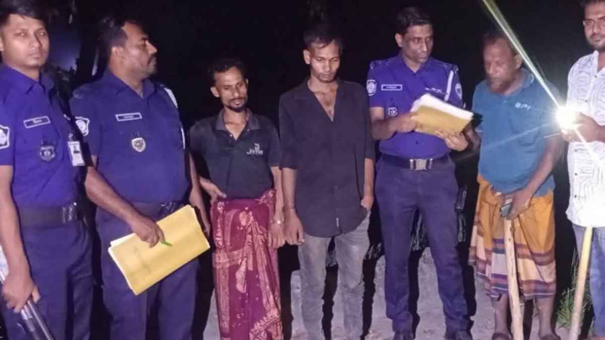 বুড়িচংয়ে ডাকাতির প্রস্তুতিকালে দেশীয় অস্ত্রসহ আটক ২