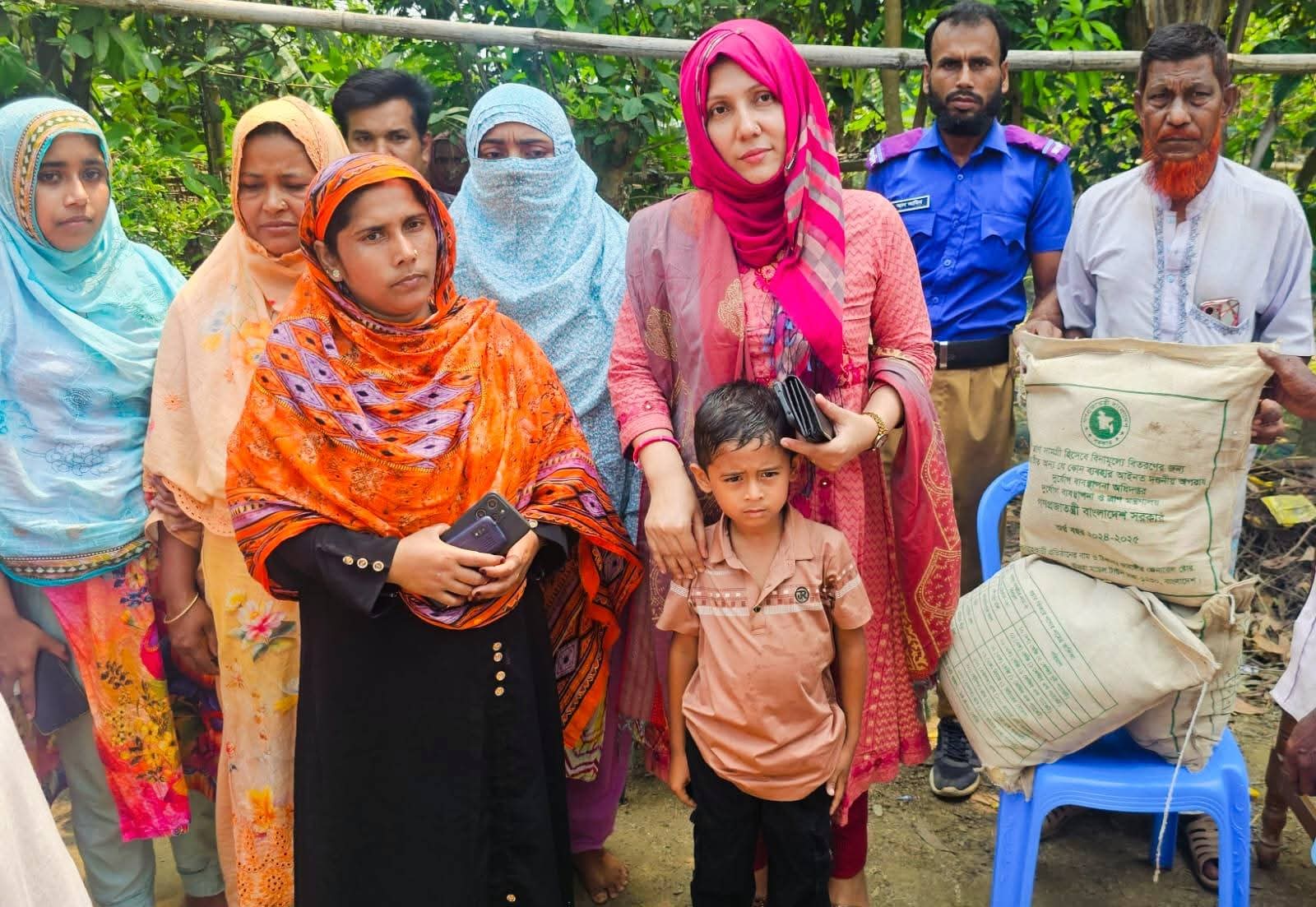 প্রবাসীর পরিবারের  প্রতি উপজেলা প্রশাসনের সহমর্মিতা
