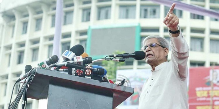 এই দেশে ফ্যাসিস্ট হাসিনাকে আর রাজনীতি করতে দেব না : মির্জা ফখরুল
