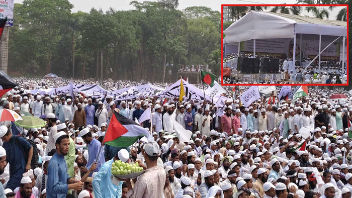 আ. লীগ সন্ত্রাসী দল ঘোষণাসহ ১২ দফা দাবি হেফাজতের
