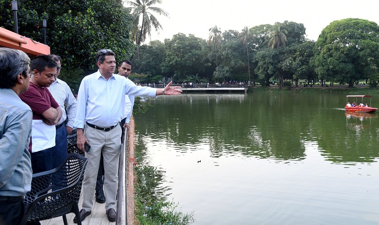 রমনা পার্কের পরিষ্কার-পরিচ্ছন্নতা বৃদ্ধির নির্দেশ গৃহায়ন ও গণপূর্ত মন্ত্রীর