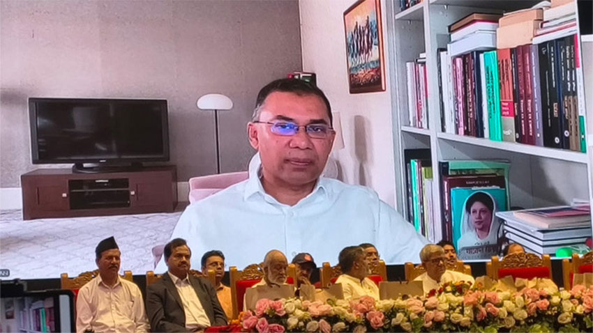 কারও দলীয় স্বার্থ বাস্তবায়ন করা অন্তর্বর্তী সরকারের কাজ নয়: তারেক রহমান