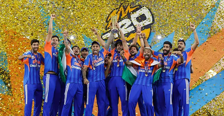 টি-টোয়েন্টিতে বিশ্ব চ্যাম্পিয়ন ভারত