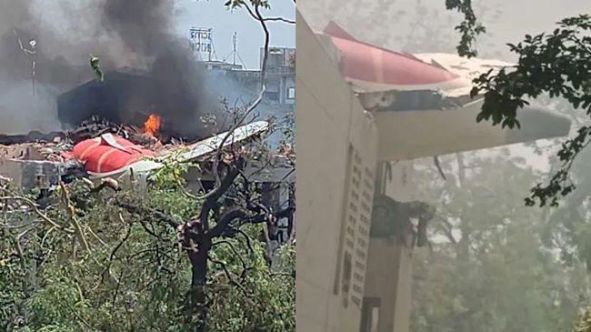 ভারতে বিধ্বস্ত বিমানে আরোহী ছিলেন ২৪২ জন, ফ্লাইট ছিল লন্ডনগামী!