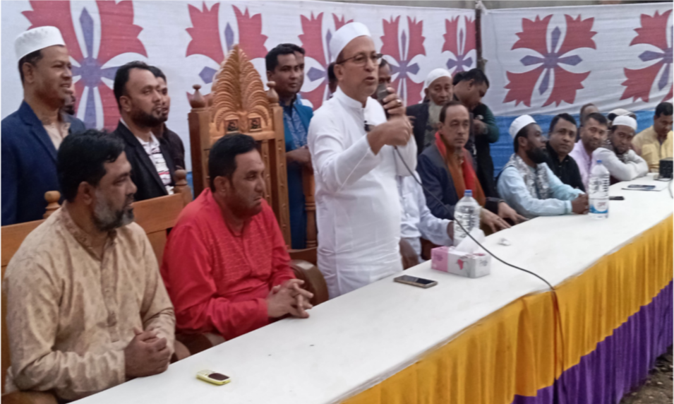 কুমিল্লা-৫ আসনের বিএনপির মনোনীত ধানের প্রার্থীর লক্ষ্যে উঠান বৈঠক