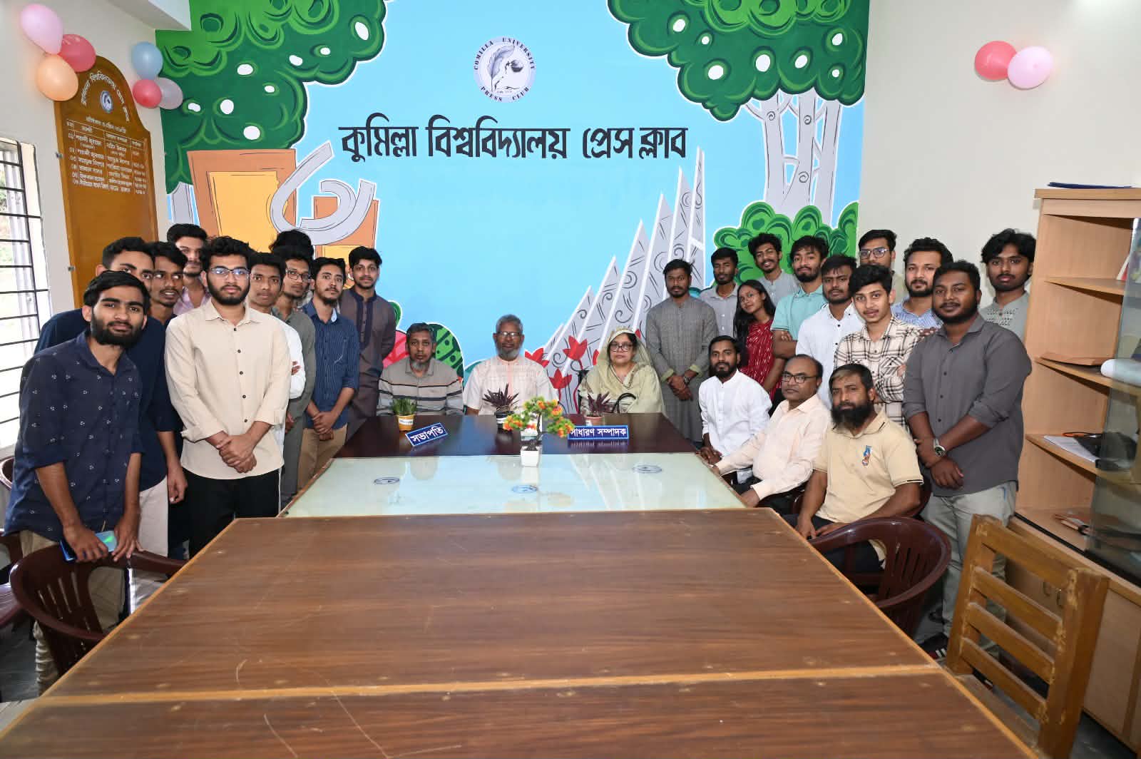 কুমিল্লা বিশ্ববিদ্যালয় প্রেস ক্লাবের নতুন অফিস উদ্বোধন