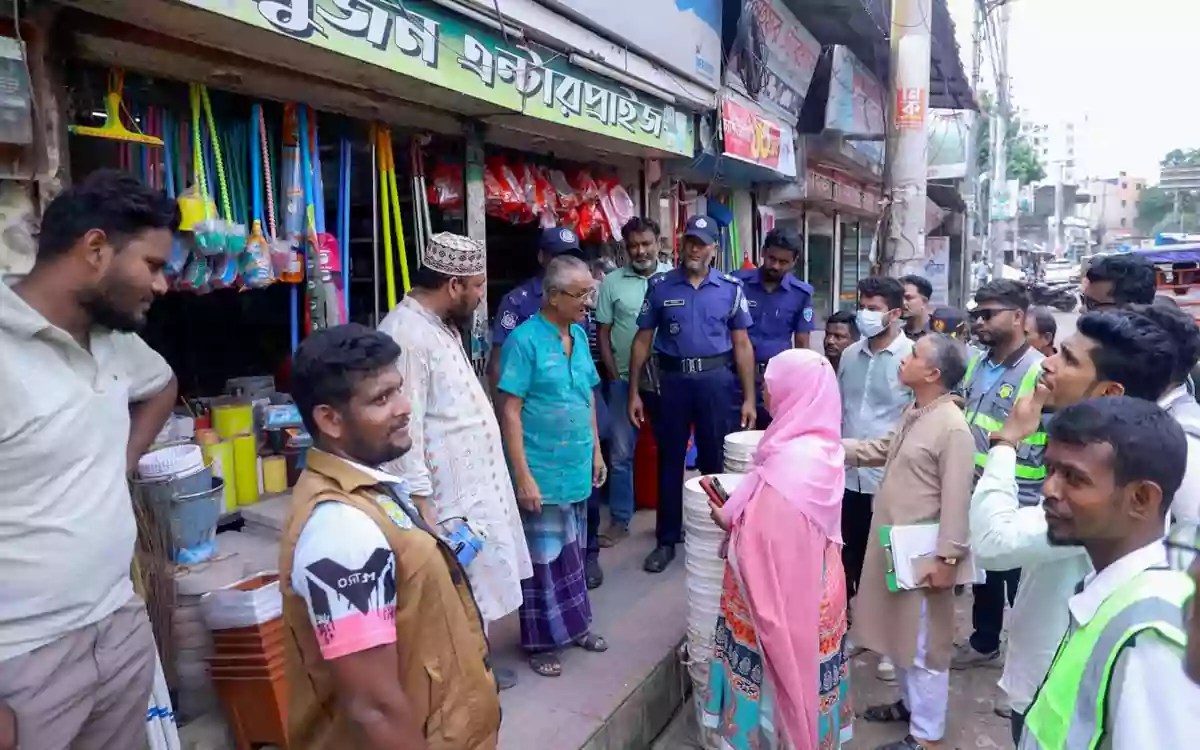 কুমিল্লা নগরে ফের উচ্ছেদ অভিযান
