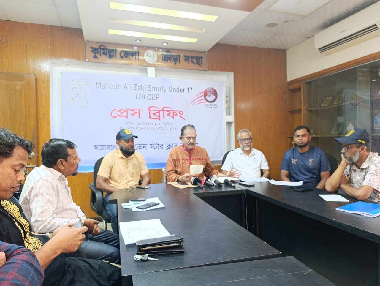 ক্রিকেট টুর্নামেন্টের মাধ্যমে কোচ মাহবুব আলী জাকিকে স্মরণ