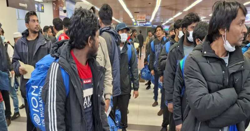 লিবিয়া থেকে ফিরেছেন ১৬৫ বাংলাদেশি