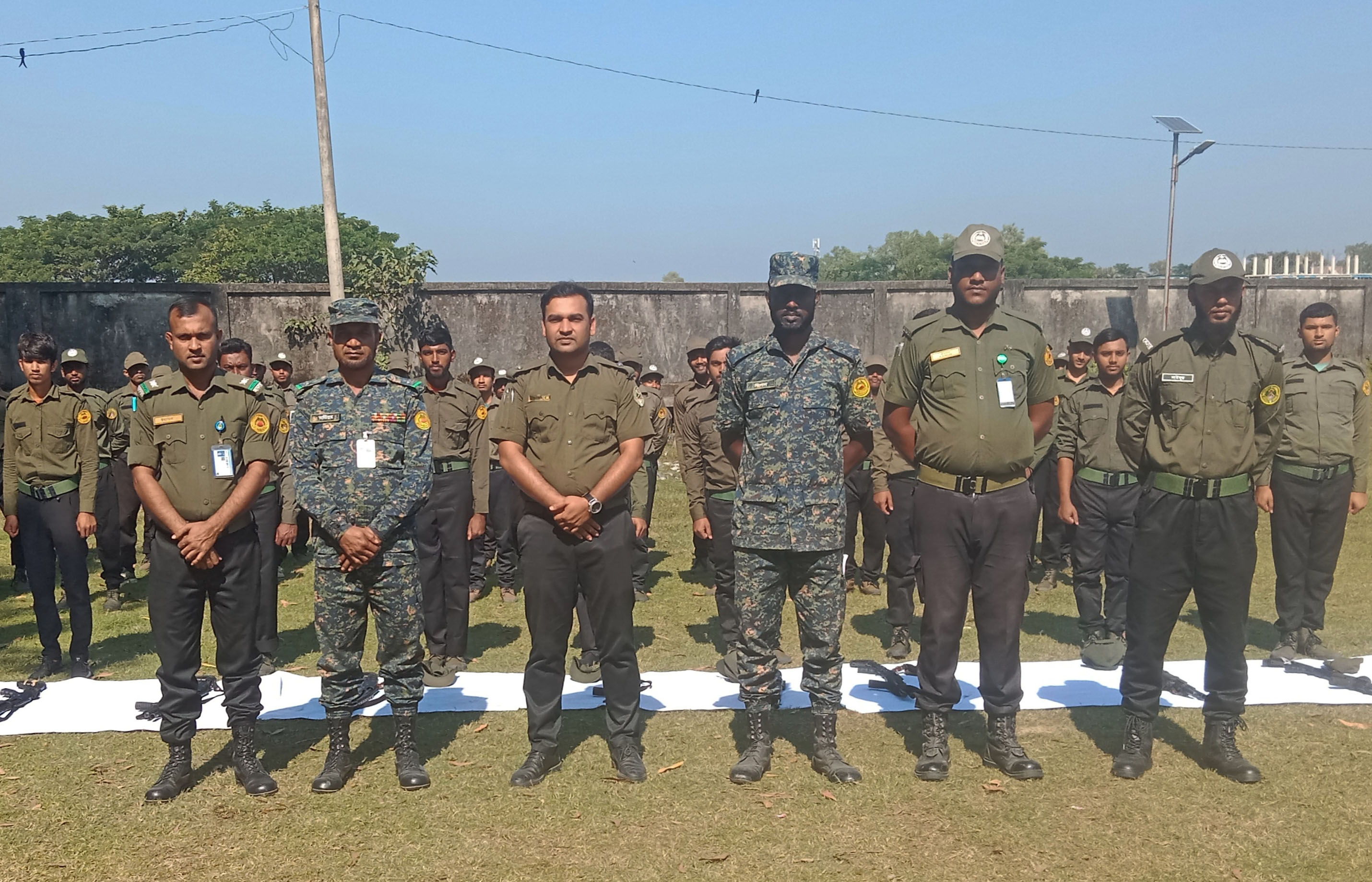 মনোহরগঞ্জে আনসার মৌলিক প্রশিক্ষণ