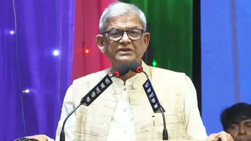 পাকিস্তানপন্থি অপশক্তি নতুন চেহারায় মাথাচাড়া দিয়ে উঠছে: মির্জা ফখরুল